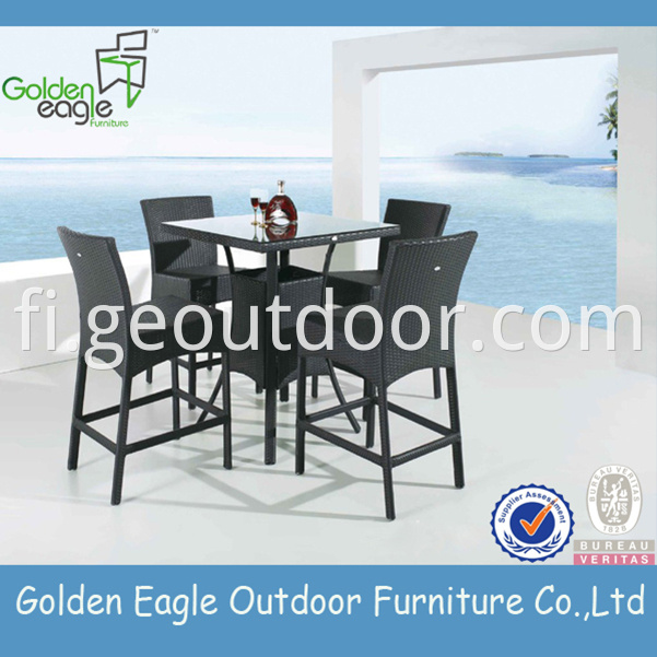 Aluminum Tube Wicker Garden Furniture